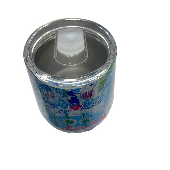 New Without Tags Lilly Pulitzer Travel Tumbler in What A Lovely Place 12 ounces - Picture 2 of 7